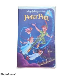 Vintage Disney's Peter Pan Black Diamond VHS